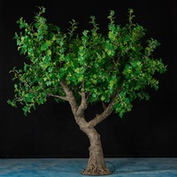 Nouvelles lumières décoratives de paysage artificielles en feuilles d'érable vertes éclairées par LED, de luxe, pour l'extérieur, étanches IP65, pour les fêtes de jardin, Noël, les fêtes