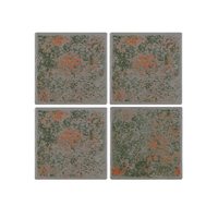 Carreaux muraux vintage Offre Spéciale pour cuisine salle de bain déco 10*10cm Resort Village carreaux émaillés vert rustique mat