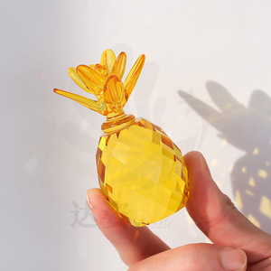 Adornos de Piña de Cristal, Decoración Moderna y Colorida para Fiestas - Product Image 3