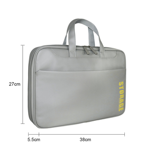 Sac à bandoulière pour ordinateur portable en cuir PU pour homme, fermeture éclair, étanche, OEM ODM, haute qualité, mode unisexe, personnalisable, vente chaude - Product Image 6