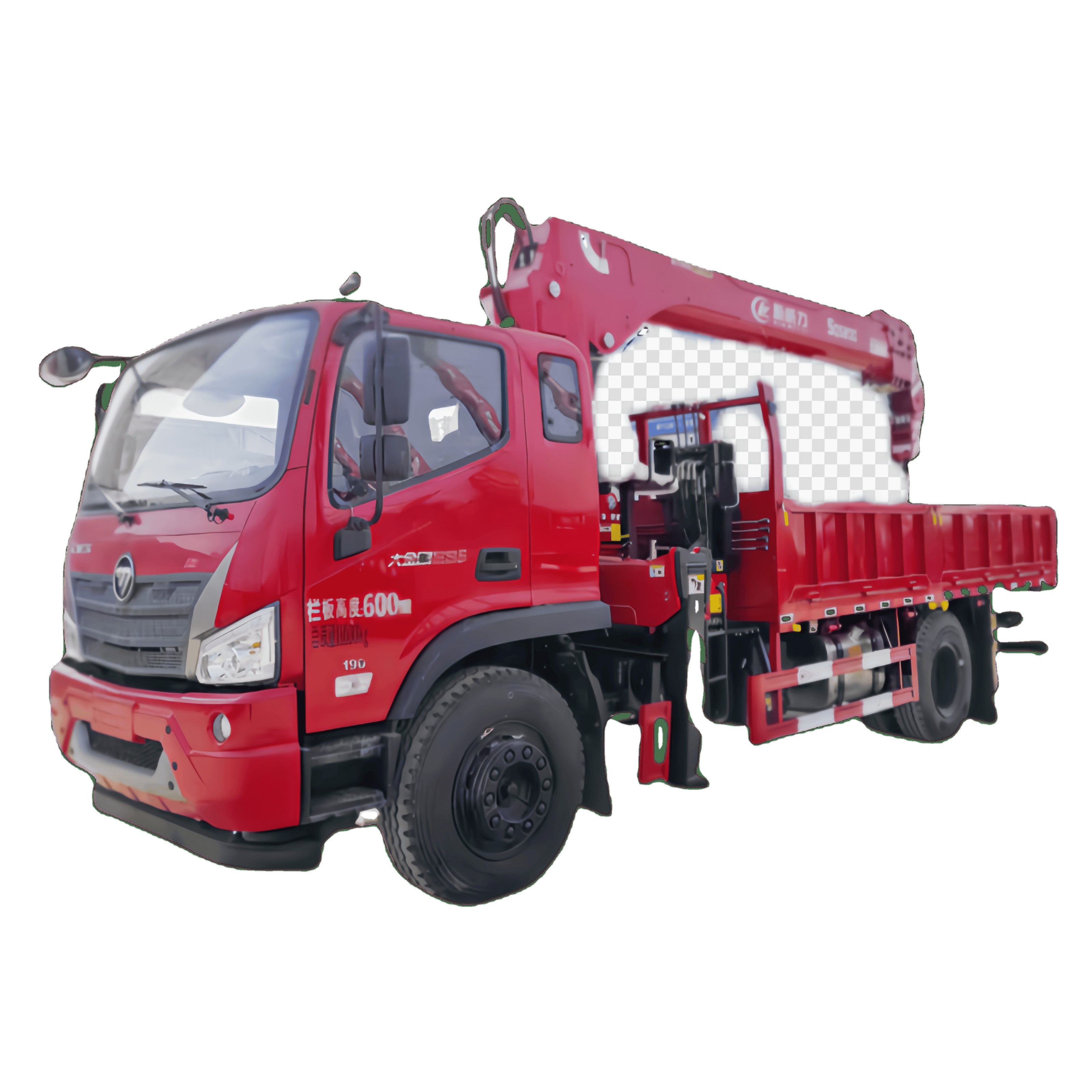 Hot Selling 8 Ton Hydraulic Manipulator Lifting Mobile Truck Mounted Crane