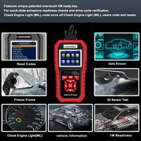 Equipo de Diagnóstico Automotriz OEM Disponible KW851, Escáner de Códigos de Auto para Reimprimir la Luz de Verificación del Motor, para Distribuidores