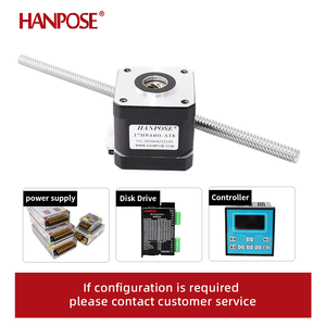 มอเตอร์สเต็ปเปอร์ <span class=keywords><strong>HANPOSE</strong></span> 1.5A 40N.CM 42HA40-T8 *8 แบบสกรู 100 มม. Nema17 12V สำหรับชิ้นส่วนเครื่องพิมพ์ 3 มิติ 4 สาย 12v แบบสกรู - Product Image 5