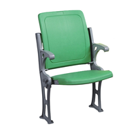 Chaises pliantes en plastique pour sports de plein air, siège de stade rembourré