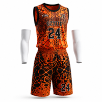 Ensemble d'uniformes de basketball personnalisés, maillots et shorts de basketball réversibles, uniformes de basketball en gros pour équipes
