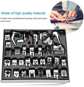 Juego de <span class=keywords><strong>Prensatelas</strong></span> Multifunción de 32 Piezas para Máquina de Coser Automática, Compatible con Máquinas Domésticas, para Coser y Acolchar DIY - Product Image 1