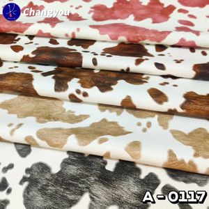 A-0117 Eco-Friendly PU Synthetic Faux Leather Fabric Furry <strong>Cow</strong> <strong>Print</strong> Upholstery Sofa <strong>Car</strong> <strong>Seats</strong> Decorative Crafts Furniture Bags - Product Image 5