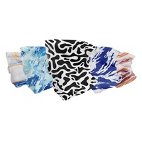 Balaclava personnalisée pour ski et moto, bandeau de sport, bandeaux très élastiques, cache-cou rafraîchissant sans couture, foulard de mode, bonnet
