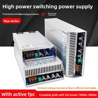 Alimentation industrielle haute performance RSP-1500P-24 SZMW PFC, unité anti-interférence pour charge lourde, protection de sécurité complète CE RoHS