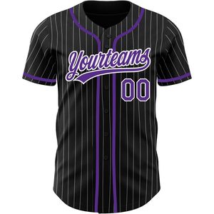Maillots de baseball et de softball personnalisés à manches courtes pour garçons avec nom et numéro brodés - Product Image 2
