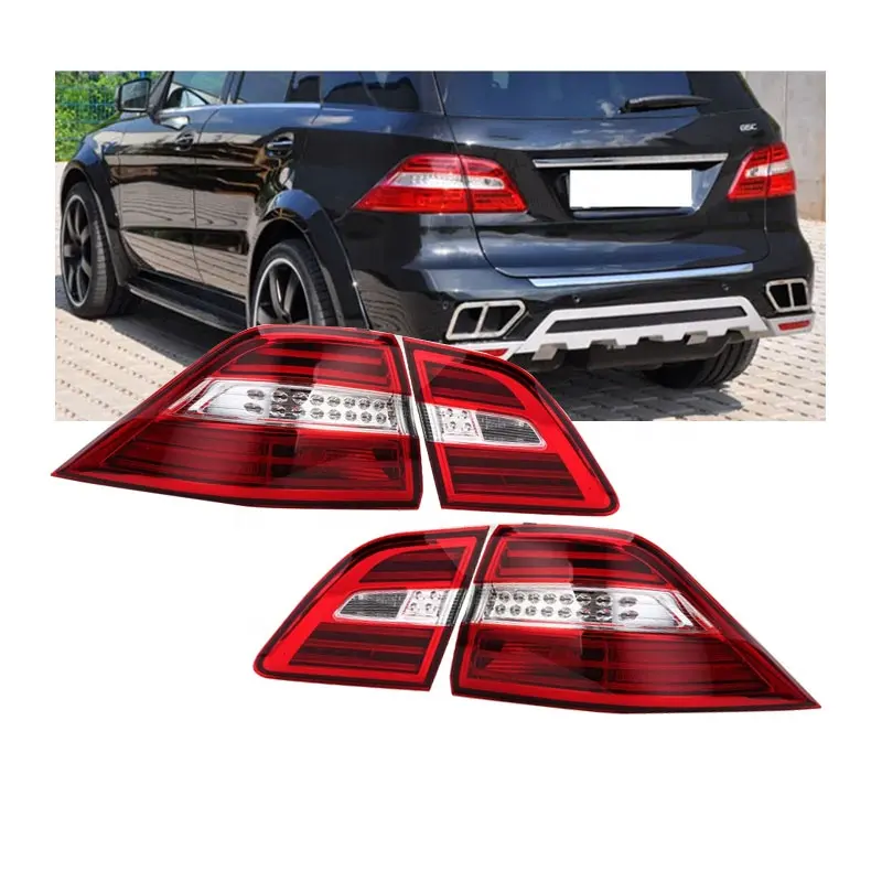 Tail Lamp Brake Light Turn Signal Reverse Light Tail Light Assembly for Mercedes W166 ML350 ML550 1669063301 1669063201