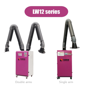 Máy hút khói làm sạch ống dẫn khí hiệu suất cao mới 3kw Máy lọc bụi di động di động Bộ lọc HEPA - Product Image 4