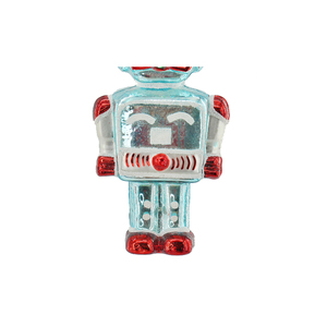 Ciondolo futuro spazio per bambini Robot in vetro soffiato a mano decorazioni natalizie in scatola regali di natale fiori <span class=keywords><strong>piante</strong></span> regali - Product Image 5