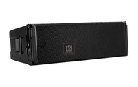 Sistema de Altavoces de Línea Activo/Pasivo de 3 Vías HDL 50-A 4K Dual de 12 Pulgadas con Caja Acústica de Madera, Sonido Amplificado de 4000 W para Uso en Escenarios