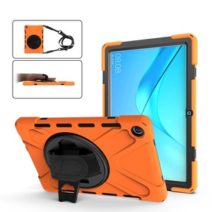 เคสแท็บเล็ตกันกระแทกสำหรับ <span class=keywords><strong>Huawei</strong></span> <span class=keywords><strong>Mediapad</strong></span> M5/M5 <span class=keywords><strong>Pro</strong></span> 10.8 CMR-W09 CMR-AL09พร้อมสายคล้องไหล่ - Product Image 1