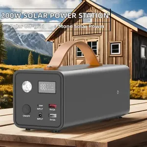 Hot bán 200W Lithium Ion pin hệ thống lưu trữ ngoài trời sử dụng ngân hàng điện & Trạm điện với bộ sạc pin & điều khiển - Product Image 2