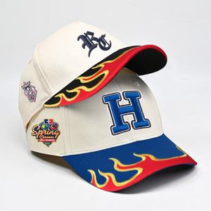 Casquettes de baseball de haute qualité en gros d'usine, casquettes de camionneur brodées en 3D avec logo personnalisé, visière incurvée, casquette snapback sport - Product Image 1