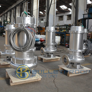 Bulletproof Stainless Steel AC Motor 3 Phase Submersible Sewage <b>Pump</b> 100m/h Flow 30m Head Industrial Mining Use ODM/OEM - Product Image 3