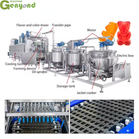 Genyond Ligne de production entièrement automatique de bonbons, de vitamines et de pectine de gélatine, de bonbons et d'ours gommeux