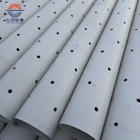 Tuyaux de drainage ronds en PVC résistants à la corrosion DN50-630mm, best-sellers, pour utilisation en descente de toit