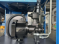 Professionnel 4kw 5.5Hp industriel tout en un Mini compresseur d'air à vis de type mobile avec roues pour une utilisation en peinture