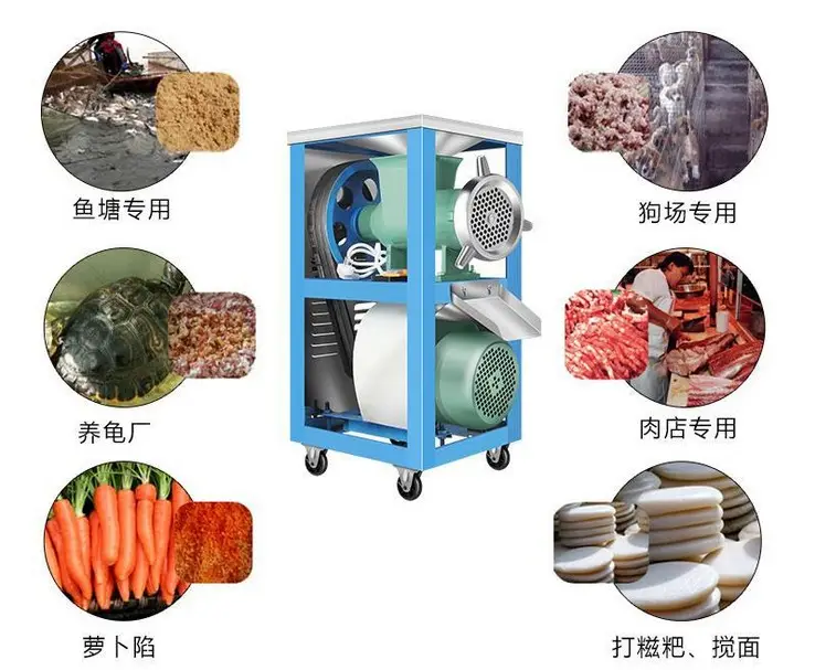 Industrial Comercial Elétrica Pato Frango Peixe Osso Chili Lamb Beef Meat Mincer Moagem Moedor Máquina