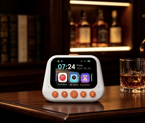 Réveil intelligent vocal IA GPT pour enfants, outil de gestion du temps Pomodoro, 50 ensembles de rappels d'alarme, <span class=keywords><strong>chronomètre</strong></span>, compte à rebours, USB, chambre à coucher - Product Image 1