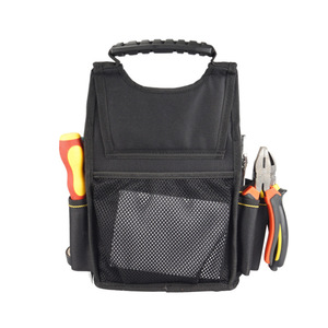 Sac de ceinture pour outils de quincaillerie en toile résistante, multifonctionnel, portable, professionnel, durable, fabriqué en usine BSCI - Product Image 3