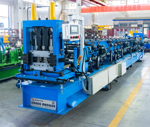 Xinnuo <span class=keywords><strong>C</strong></span> Z Pfetten rollen form maschine Inter charge Manufacture Voll automatische CZ-Austausch pfetten maschine - Product Image 1