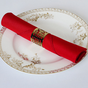 Servilletas de mesa de boda de poliéster hechas a mano, servilletas de vestido modernas teñidas Lisas para servilletas de tela para el hogar - Product Image 3