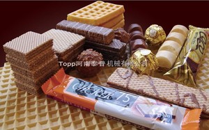 Đa chức năng Wafer đóng gói Wafer Cookie máy làm dây chuyền sản xuất Wafer Biscuit Máy làm - Product Image 4