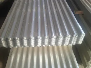 Stok PPGI galvanizli çatı sac fiyat prefabrik evler çinko alüminyum kaplama oluklu corrugated sac