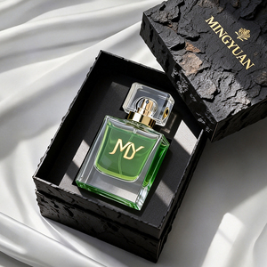 Botella de Perfume de Vidrio Transparente Cuadrada y Plana de 60 ml <span class=keywords><strong>con</strong></span> Tapa de Cristal, Caja de Regalo de Lujo para Fragancias de Alta Gama - Product Image 6