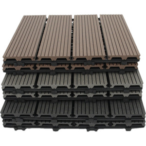 Dalles de <span class=keywords><strong>terrasse</strong></span> en WPC modernes à faire soi-même, écologiques, imperméables, antidérapantes, revêtement de sol durable, <span class=keywords><strong>terrasse</strong></span> extérieure, patio, jardin - Product Image 3