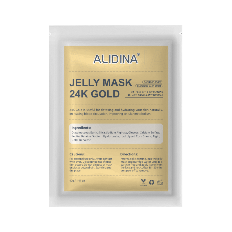 Maschera Gelatina all'Oro 24k