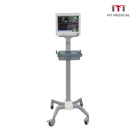 Monitor Multi-parameter Anestesi Hewan MT MEDICAL Presisi Tinggi Layar Sentuh TFT LCD 12,1 inci Merek VETCARE