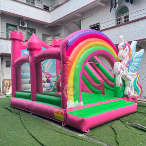 Château gonflable licorne d'extérieur pour saut et amusement - Product Image 3