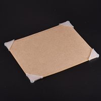 Protections d'angle en plastique en gros, forme triangulaire, protections d'angle en verre, coussin pour la protection des coins des miroirs en verre et des carreaux