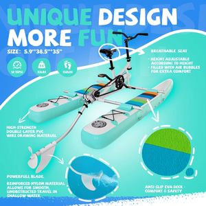 Vendita diretta della bici galleggiante gonfiabile della bici del pedale della bicicletta della fabbrica preferita. - Product Image 2