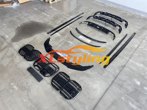 XLstyling Kit corpo conversione auto alettone posteriore alettone diffusore griglia anteriore per <span class=keywords><strong>BMW</strong></span> G26 <span class=keywords><strong>4</strong></span> <span class=keywords><strong>serie</strong></span> nero lucido - Product Image 3