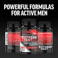 Complément alimentaire pour hommes très vendu, capsules de testostérone pour la croissance musculaire et l'amélioration des performances chez l'adulte, type vitamines