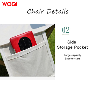 WOQI nuovo Design in lega di alluminio <span class=keywords><strong>montagna</strong></span> all'aperto pieghevole tavolo e sedia, campeggio portatile e tavolo da Picnic e sedia Set - Product Image 5