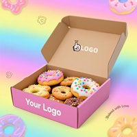 Fabricant de vente produit emballage boîte rigide Cookie pain Pizza carton ondulé de qualité alimentaire boîtes de papier d'expédition