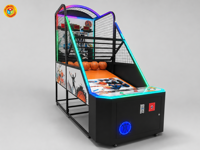 Fabricant de machines de basket-ball d'arcade, LED Pop-a-Shot, OEM, ODM, thème personnalisé
