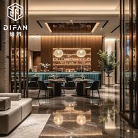 Solutions de restauration clés en main à guichet unique Meubles complets de restaurant d'hôtel sur mesure pour les repas commerciaux