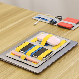 Organizador de Cables para Oficina, Tipo Gancho Rectangular, Accesorio para Gestión de Cables de Portátiles - Product Image 4