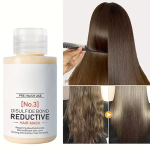 Acondicionador Capilar Sin Enjuague con Argán Orgánico, Acondicionador Capilar con Queratina, Reparación Profesional, Reductor de Enlaces Disulfuro, Hidratación con Proteínas - Product Image 2