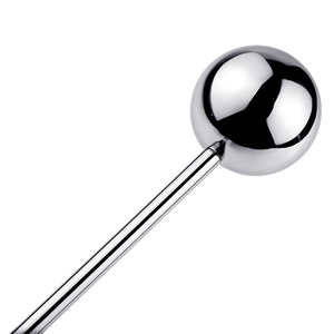 Metalen draagbare ronde bal butt <span class=keywords><strong>plug</strong></span> anale <span class=keywords><strong>plug</strong></span> voor anale posterieure expansie mannen en vrouwen SM volwassen seksspeeltje - Product Image 4