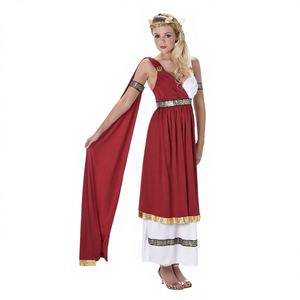 Costume de déguisement de style impératrice romaine pour femmes, idéal pour le <span class=keywords><strong>carnaval</strong></span> et les spectacles d'Halloween, vente flash - Product Image 5