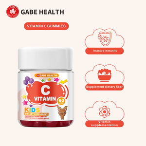 Gommes à la vitamine C avec extrait de fruits naturels, soutient la fonction immunitaire, l'absorption du fer et l'action antioxydante, bien-être quotidien pour les enfants - Product Image 3